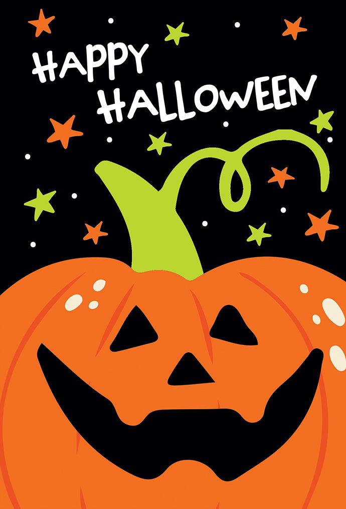 Jack And Stars Halloween Card Cardmore