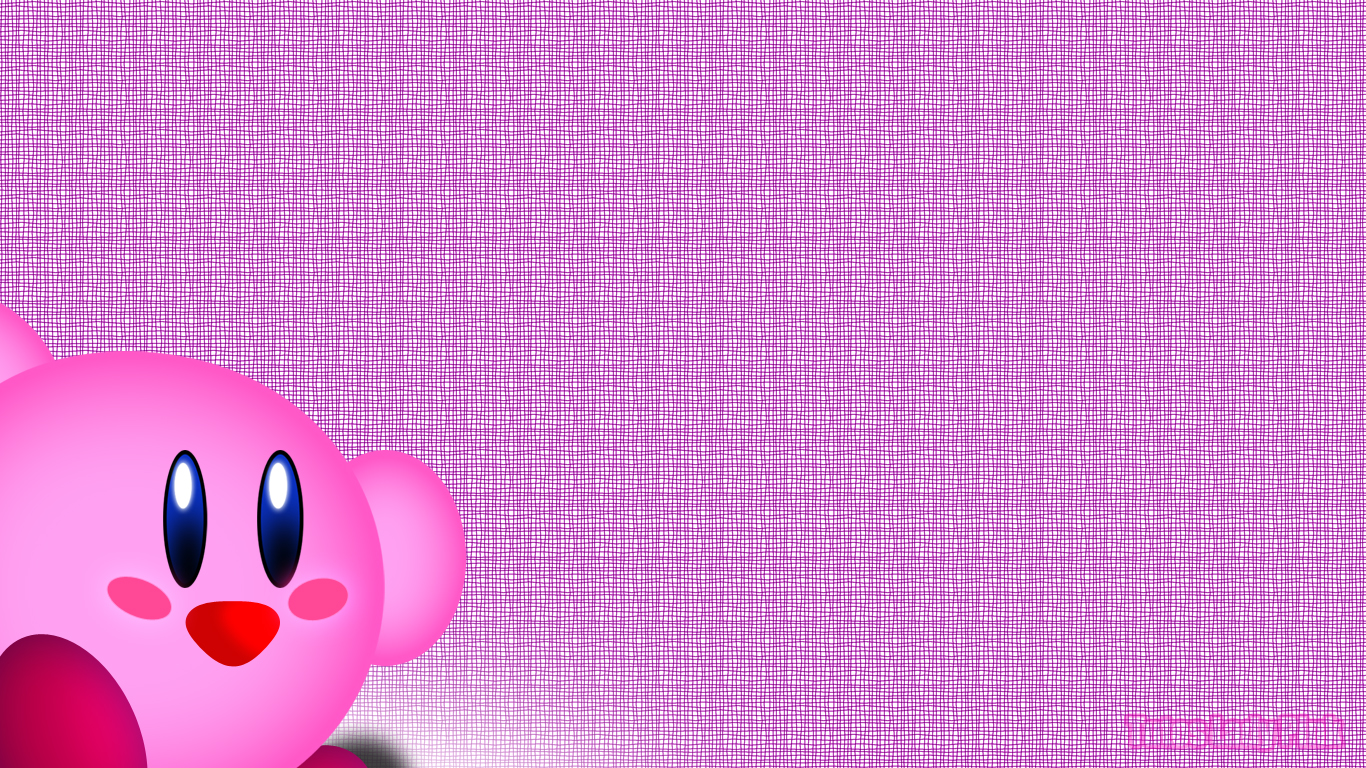 KIRBY WALLPAPER IN PINKKKKKKKKKKKKKKKKKKKKKKKKKKKK