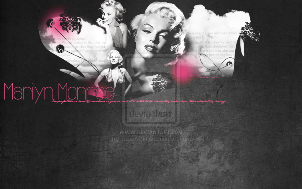 Marilyn Monroe Wallpaper By Silklungs