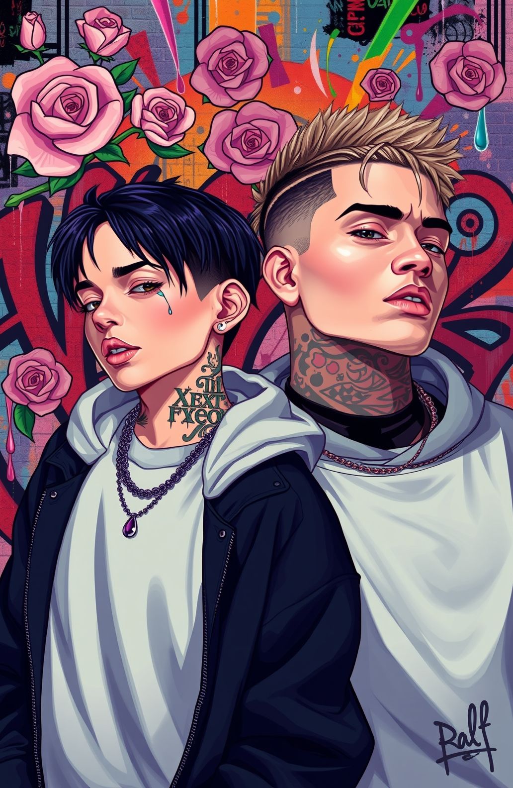 Lil Peep And Xxxtentacion Wallpaper