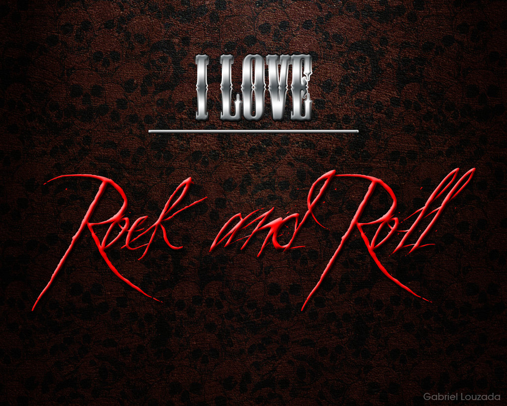 Love Rock And Roll Wallpaper By Gabsthenerd