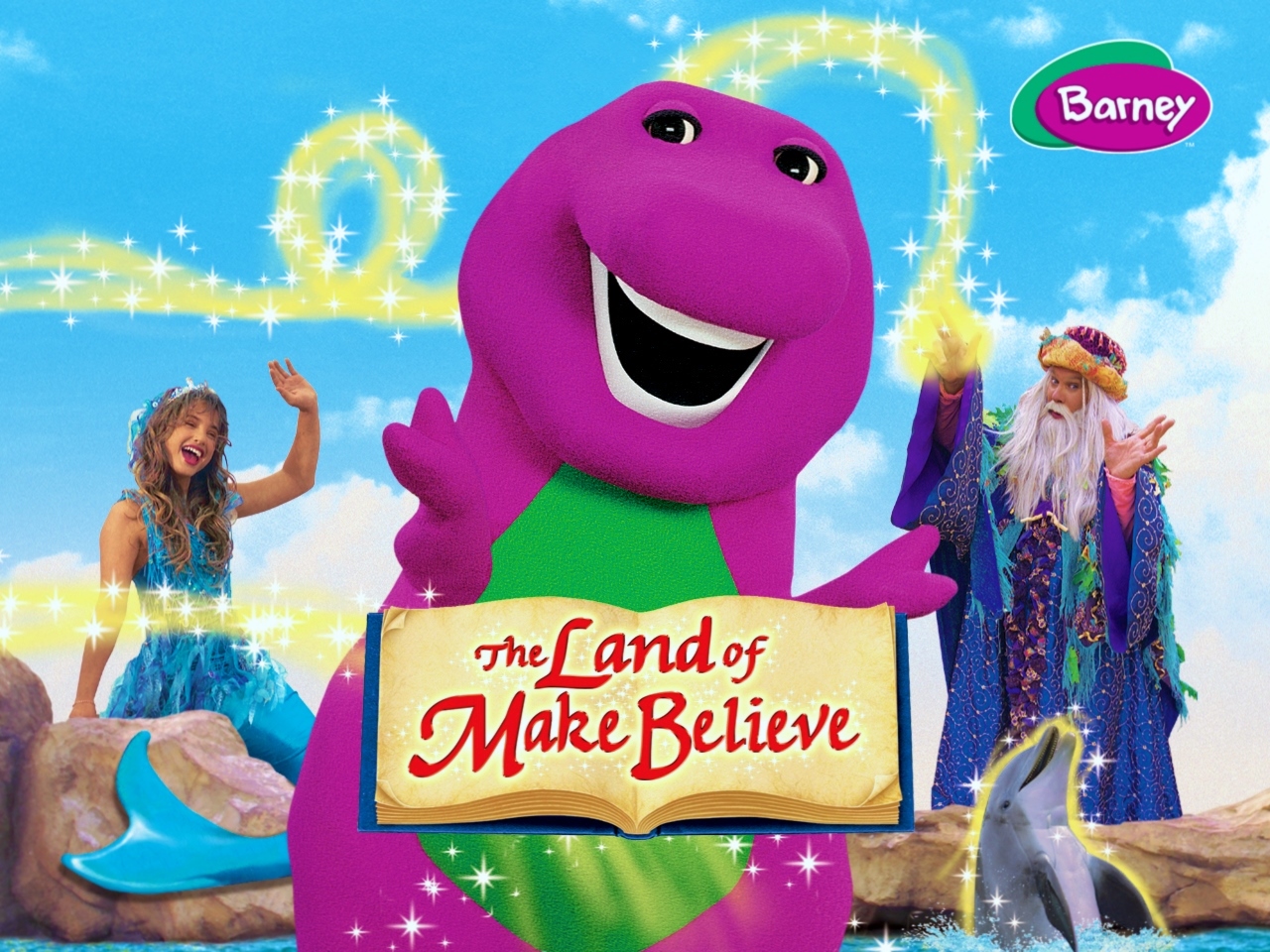 Barney Wallpaper Barney the land of make