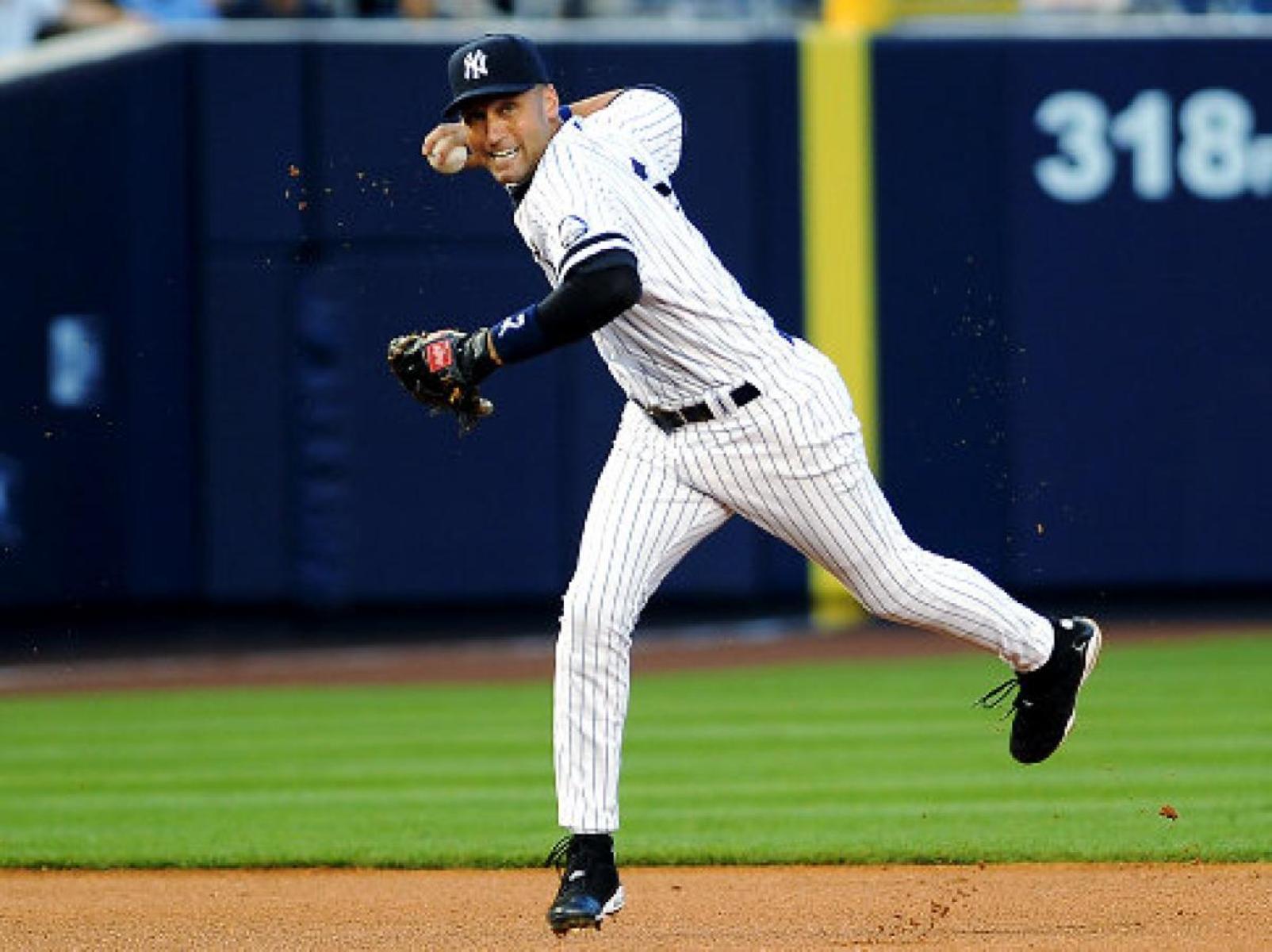 Derek Jeter Throw Sport Wallpaper HD Sports