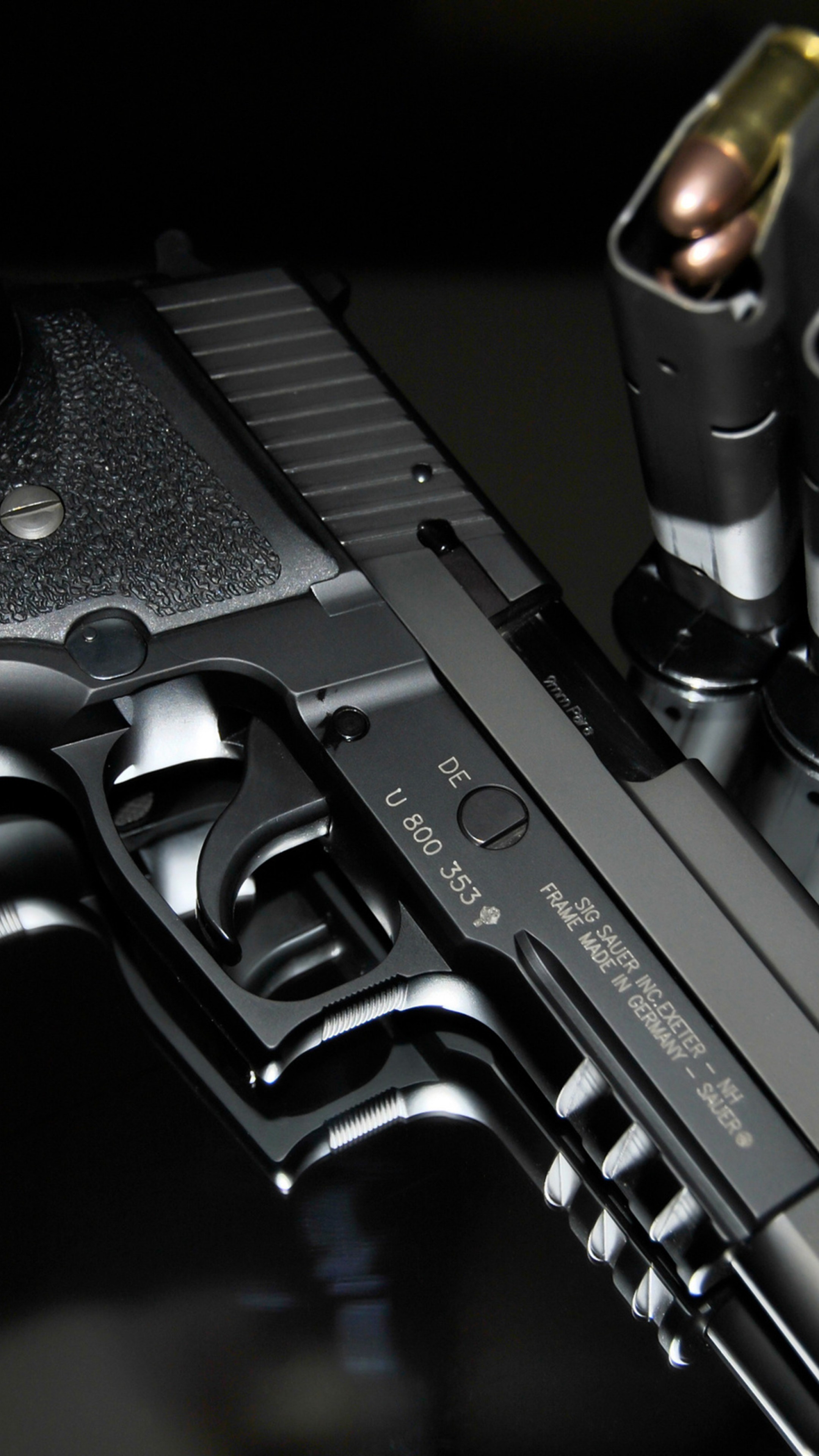Wallpaper Sig Sauer P226 Bullets Germany