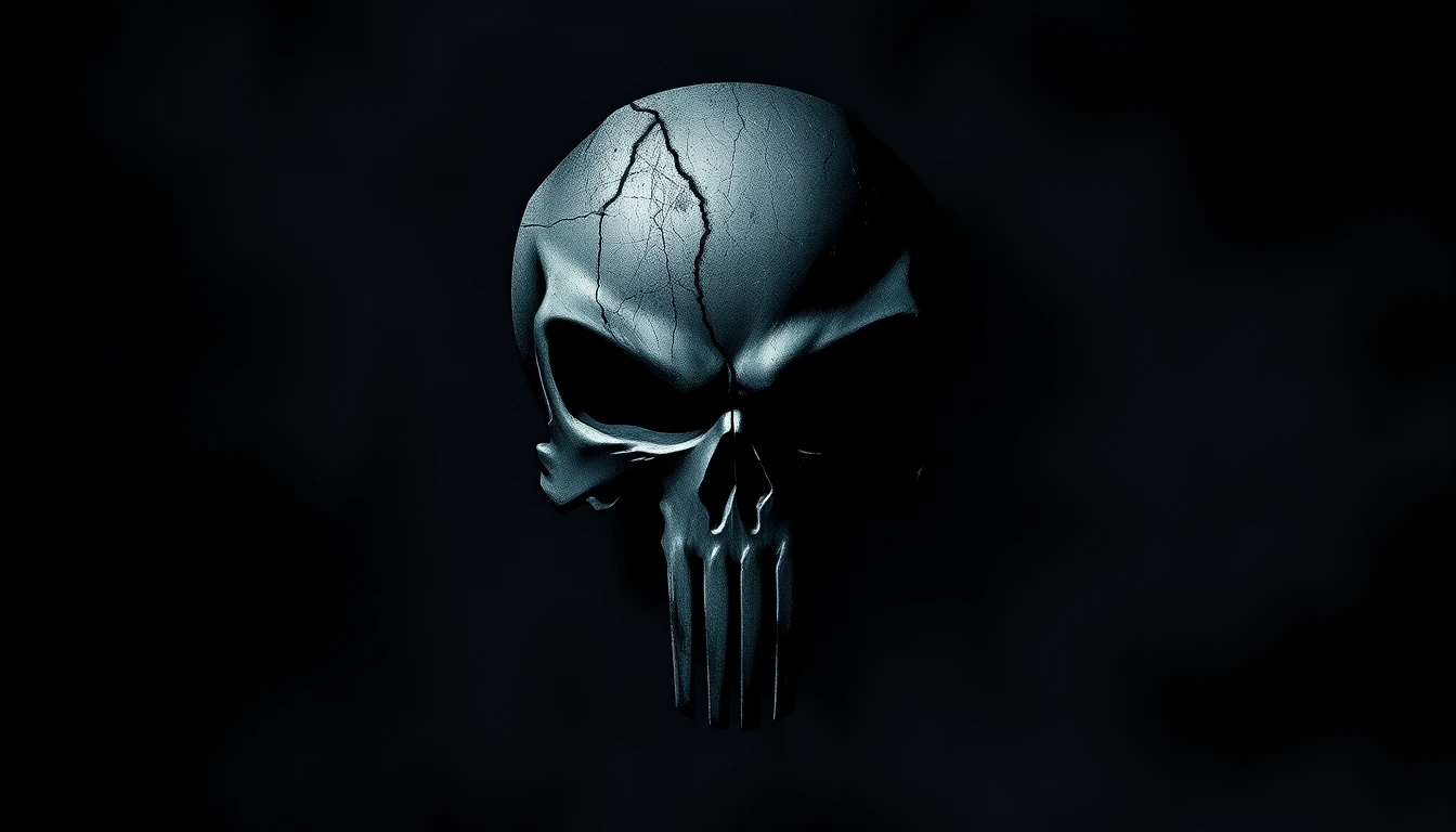 The Punisher Skull Wallpaper