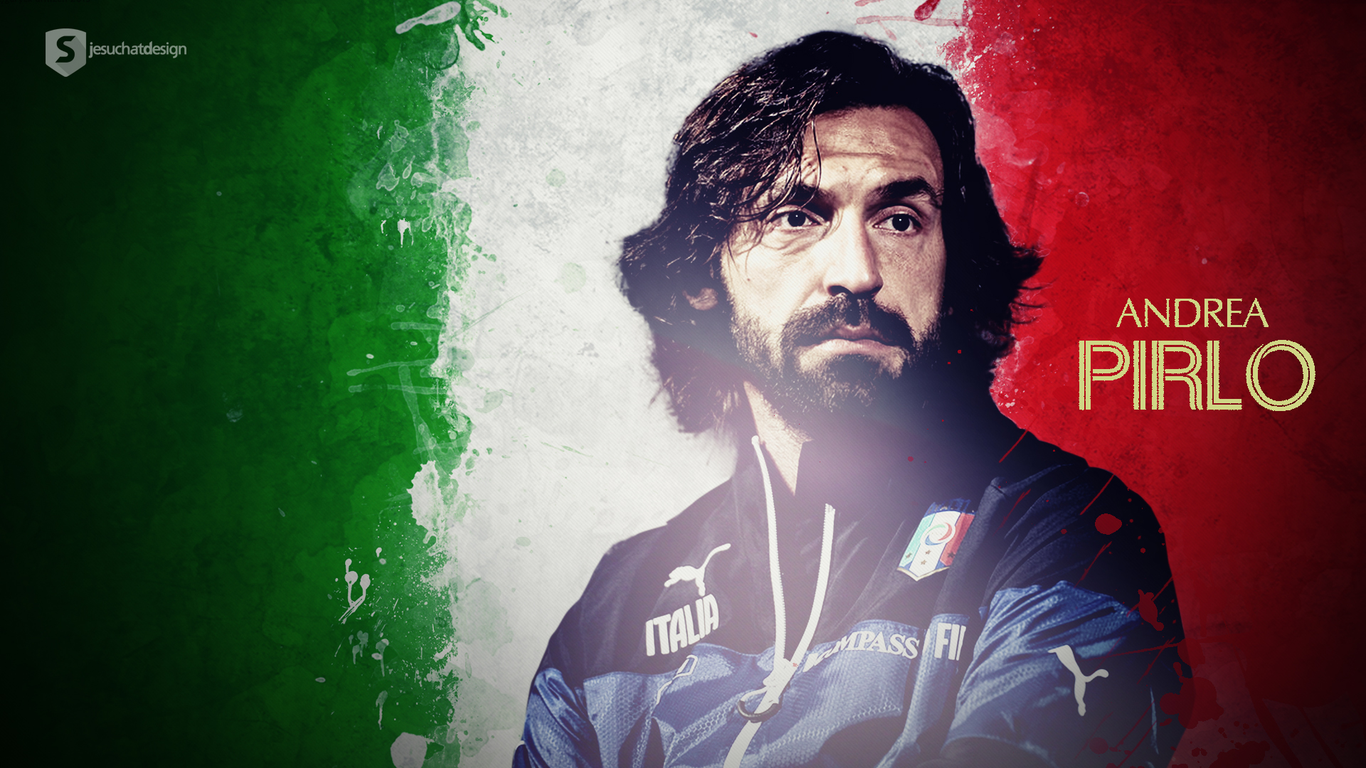 Andrea Pirlo Italy HD Wallpaper Background Image