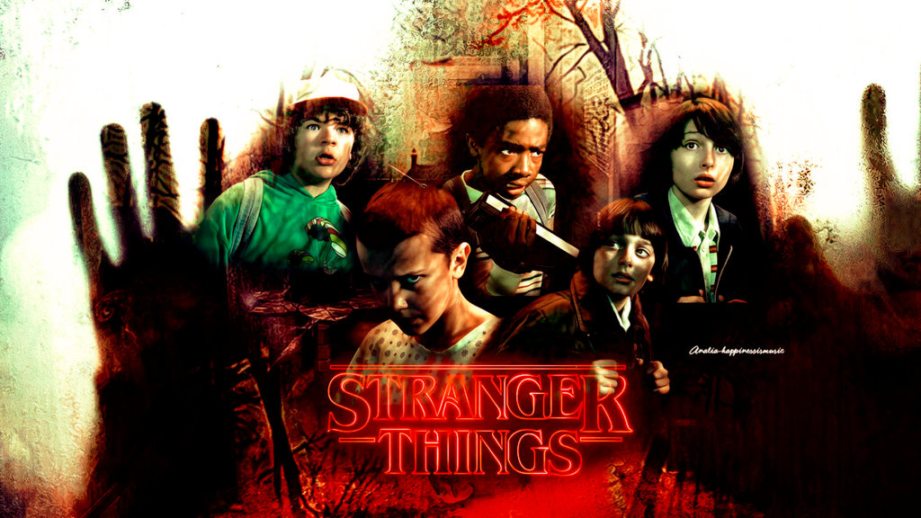 Stranger things wallpaper 01 by HappinessIsMusic 1024x576