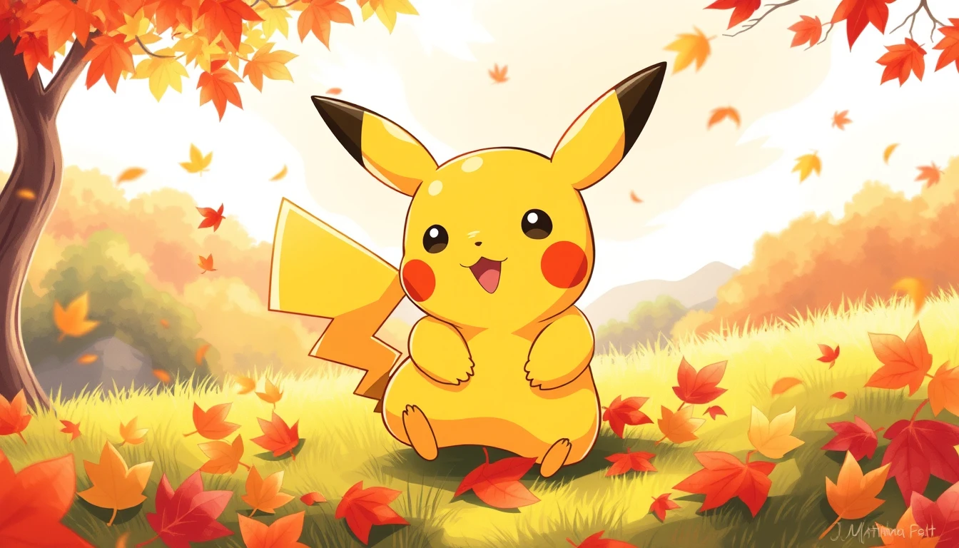 Cute Pikachu Wallpaper