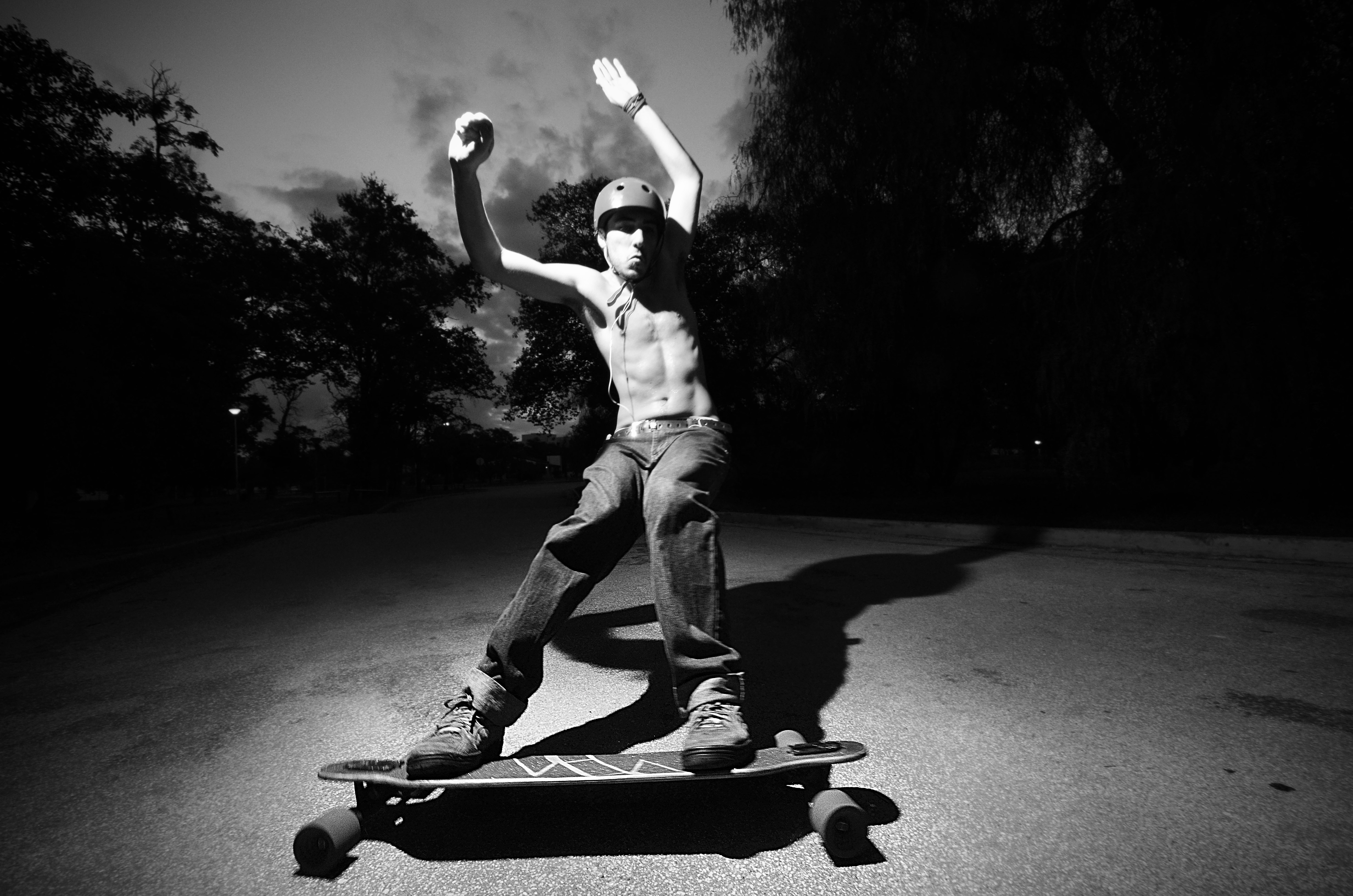 Pin Loaded Longboarding Wallpaper