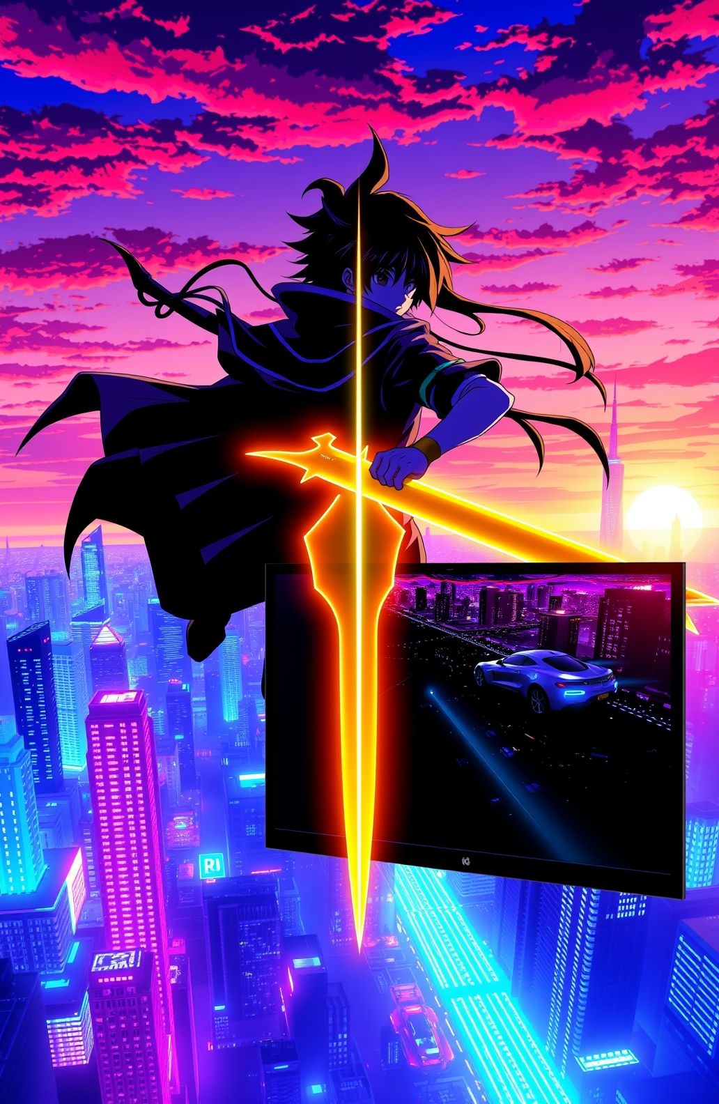 Anime Dual Monitor Wallpaper