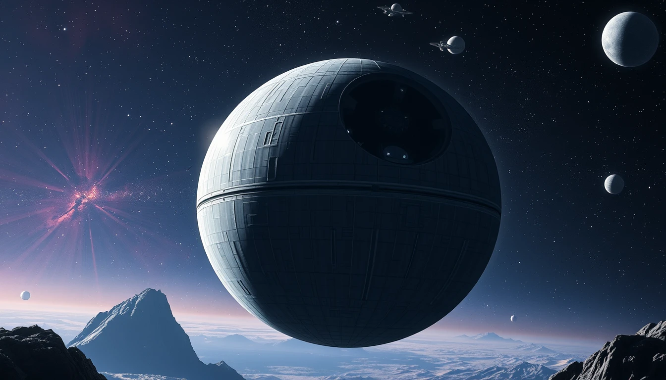 🔥 Download Death Star Wallpaper by @philipvance | Death Star Wallpapers ...