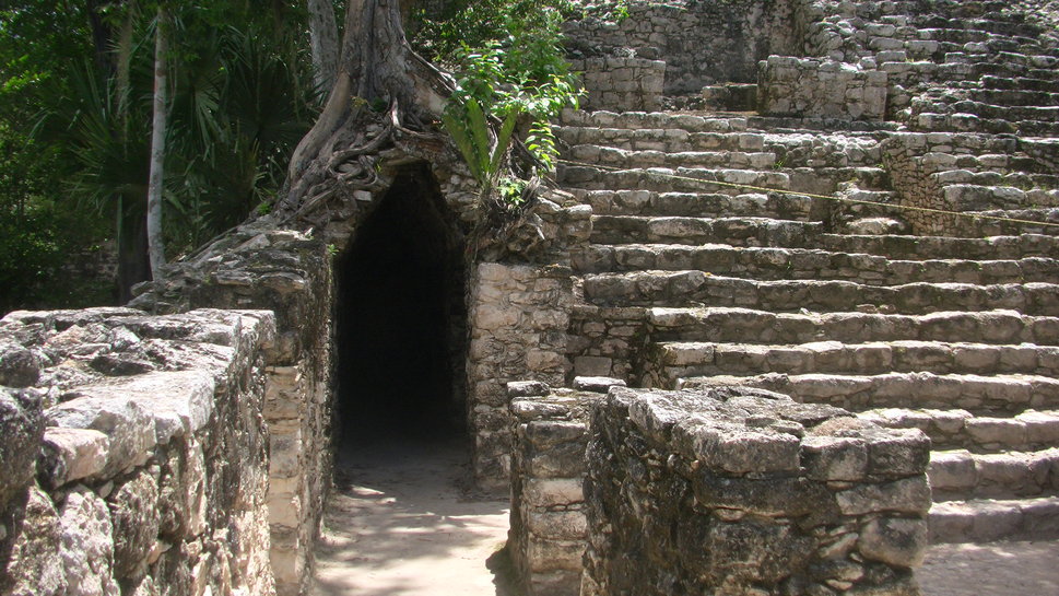 ruinas mayas coba wallpaper