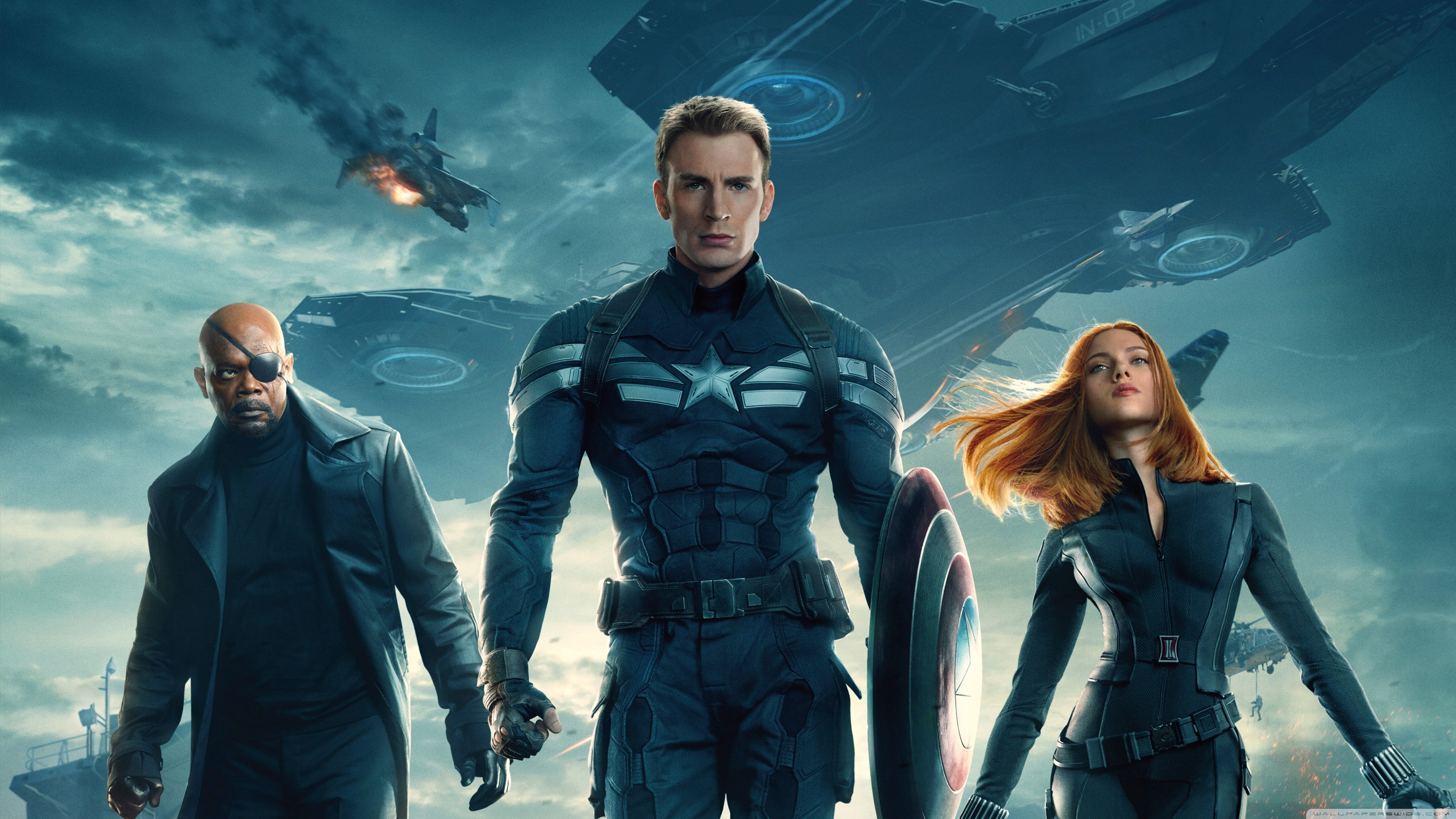 Captain America The Winter Soldier Movie 4k HD Desktop