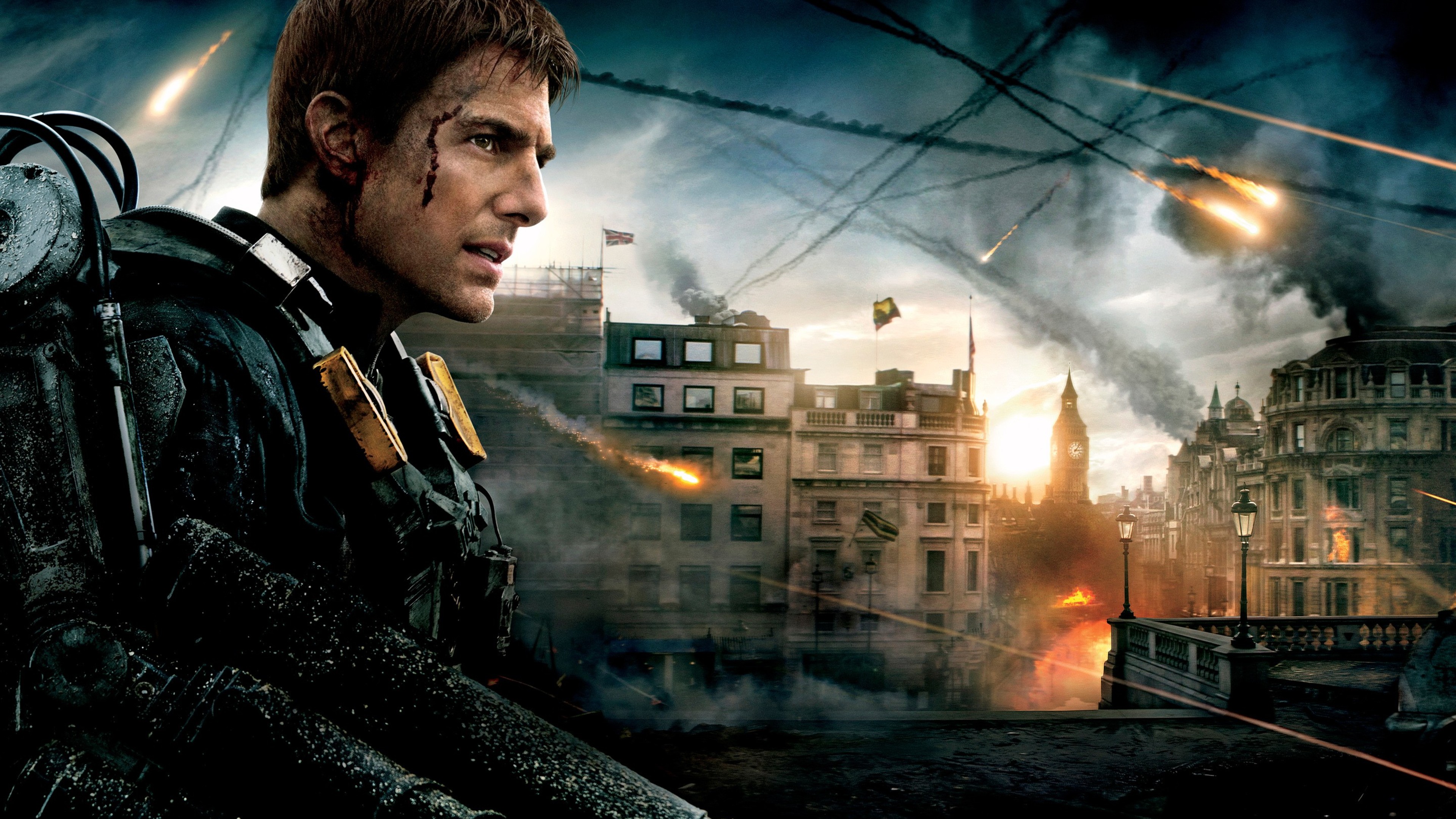 Tom Cruise In Edge Of Tomorrow Movie Android iPhone