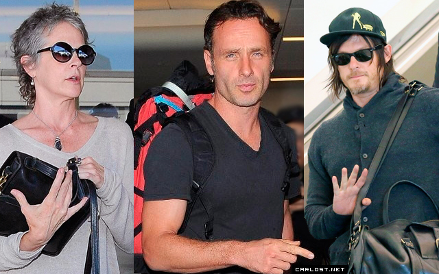 Norman Reedus And Melissa Mcbride Andrew Lincoln