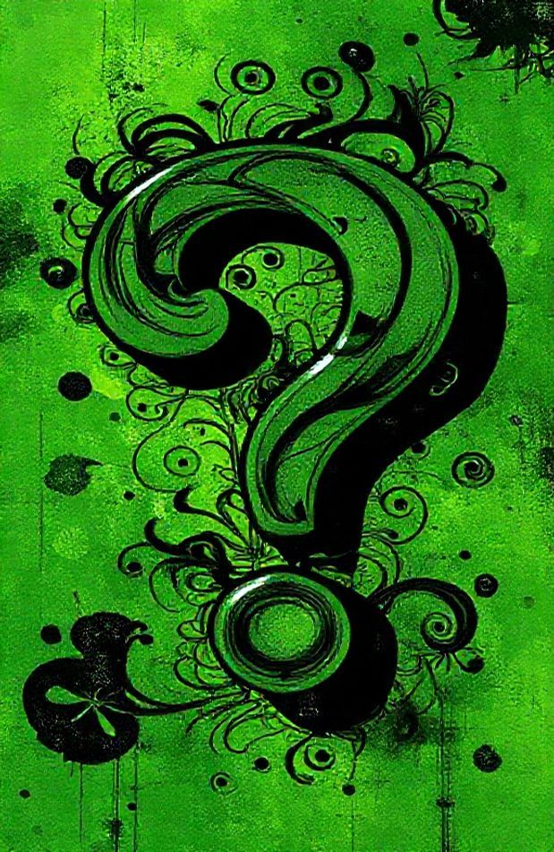 Riddler Question Mark Wallpaper