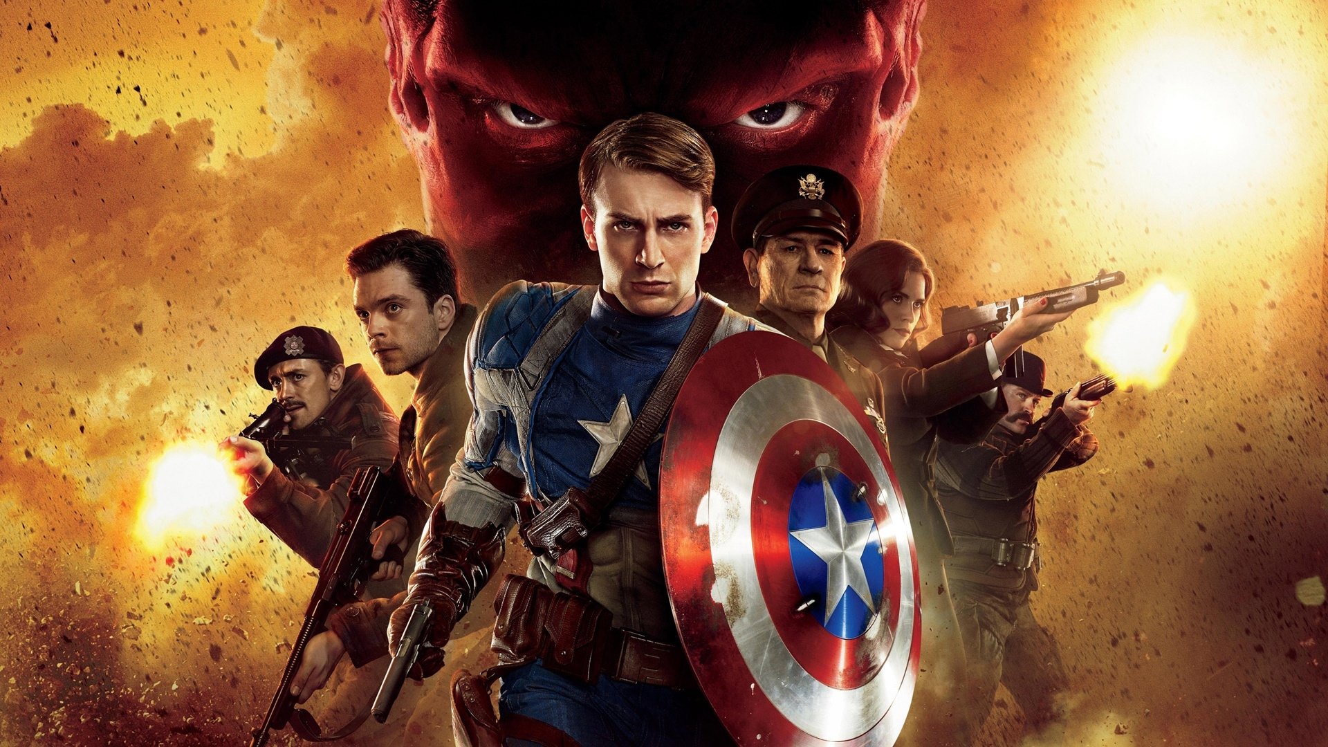 Captain America The First Avenger HD Wallpaper Background Image
