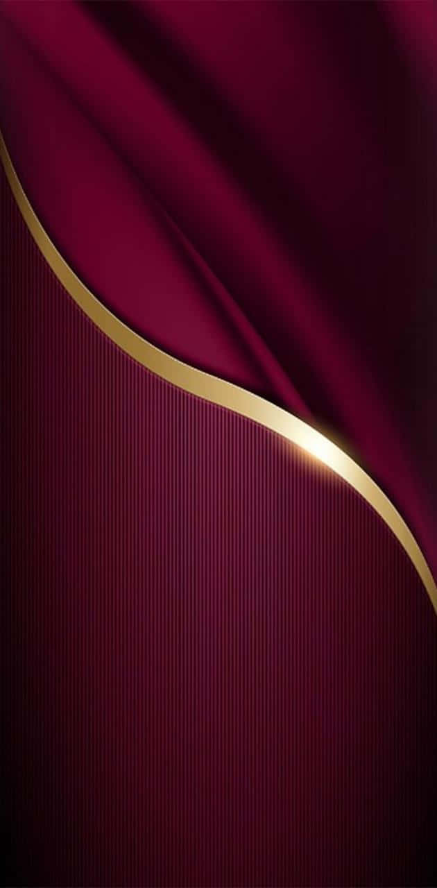 Red And Gold Wallpaper