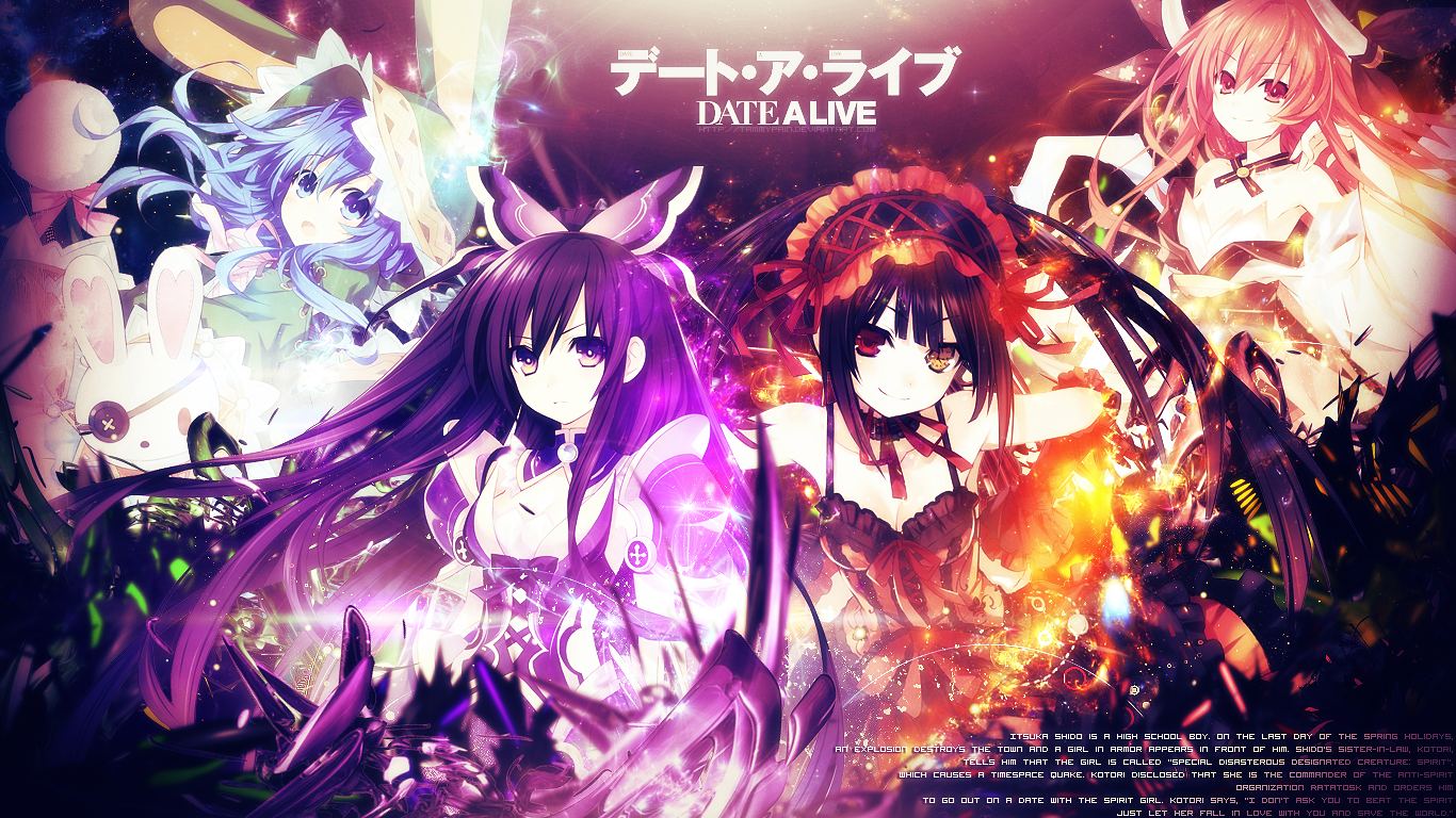 Date A Live HD Wallpaper Background