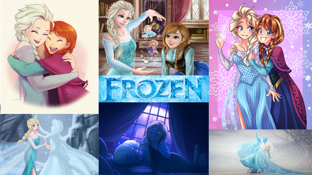 Frozen Wallpaper Collage By Girlkaito