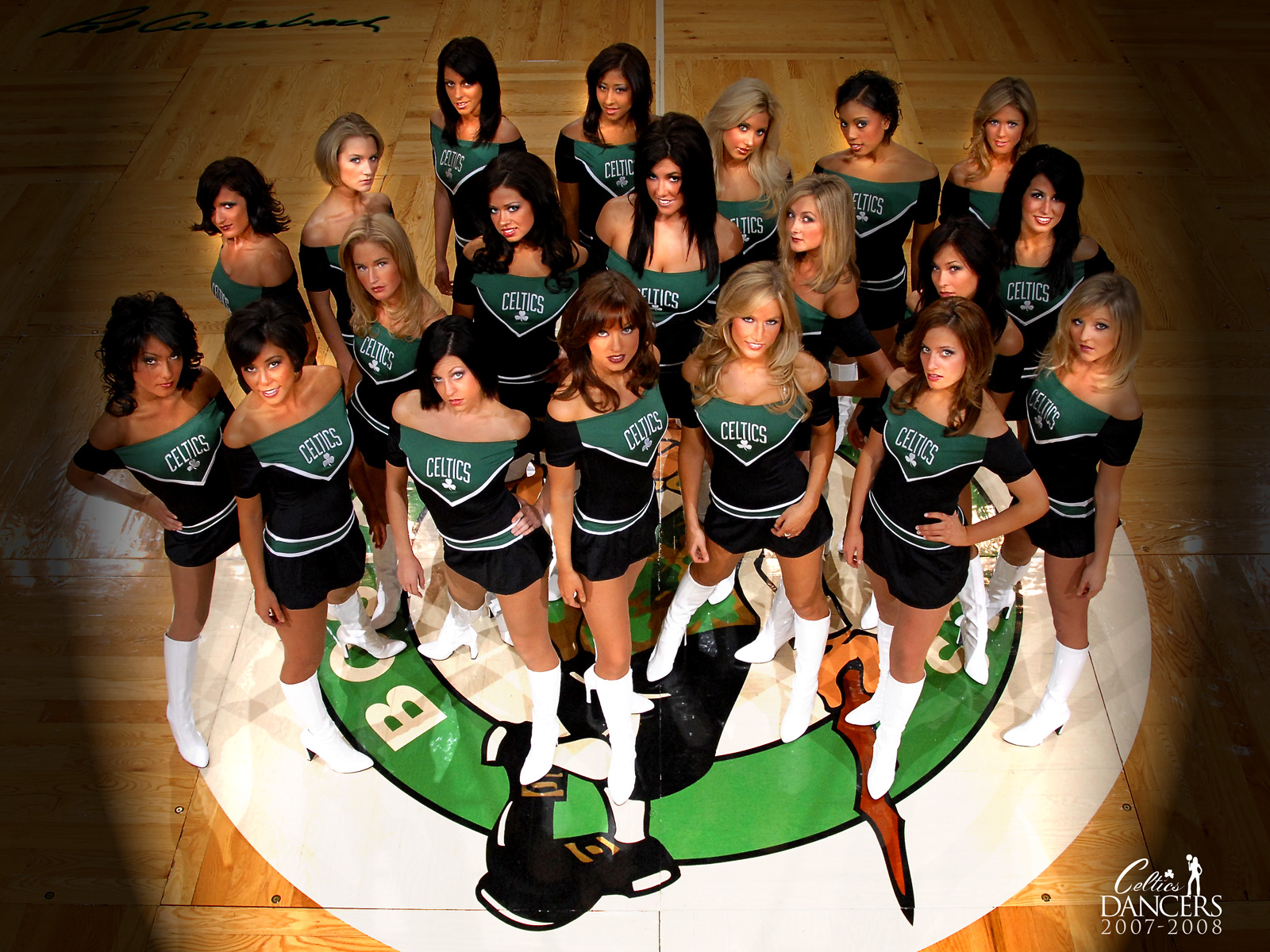 Celtics Dancers   2007 08 Wallpaper The Official Site of the BOSTON