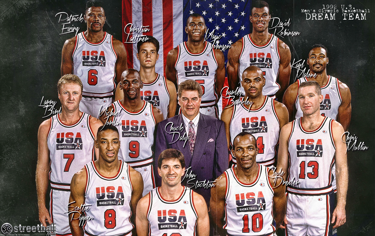 Charles Barkley Dream Team Basketball Wallpaper Streetball