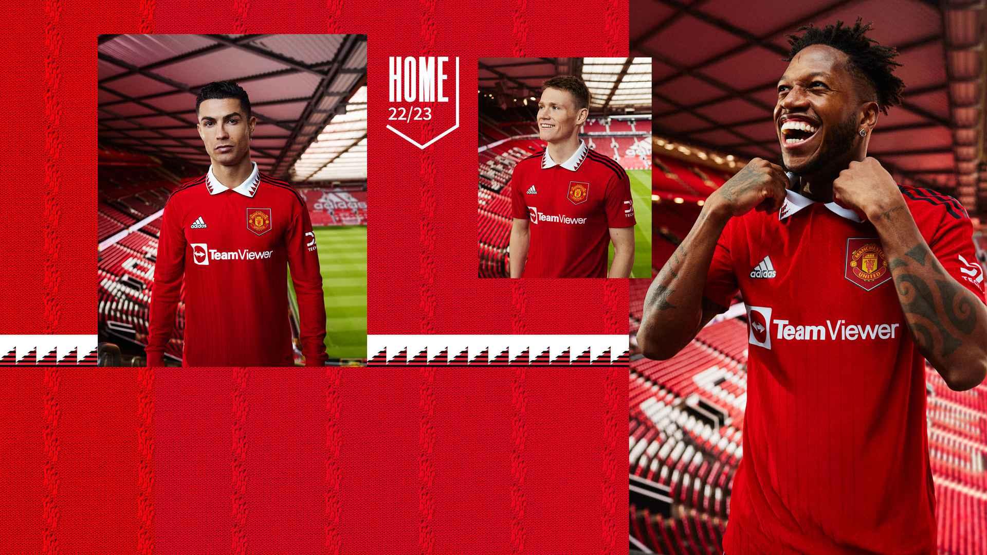 Man Utd And Adidas Launch New Home Kit For Season