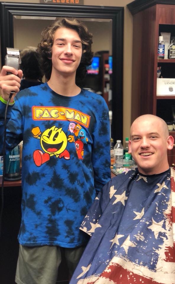 Baylen Levine Shaved His Head In Honor Of 30k On Instagram