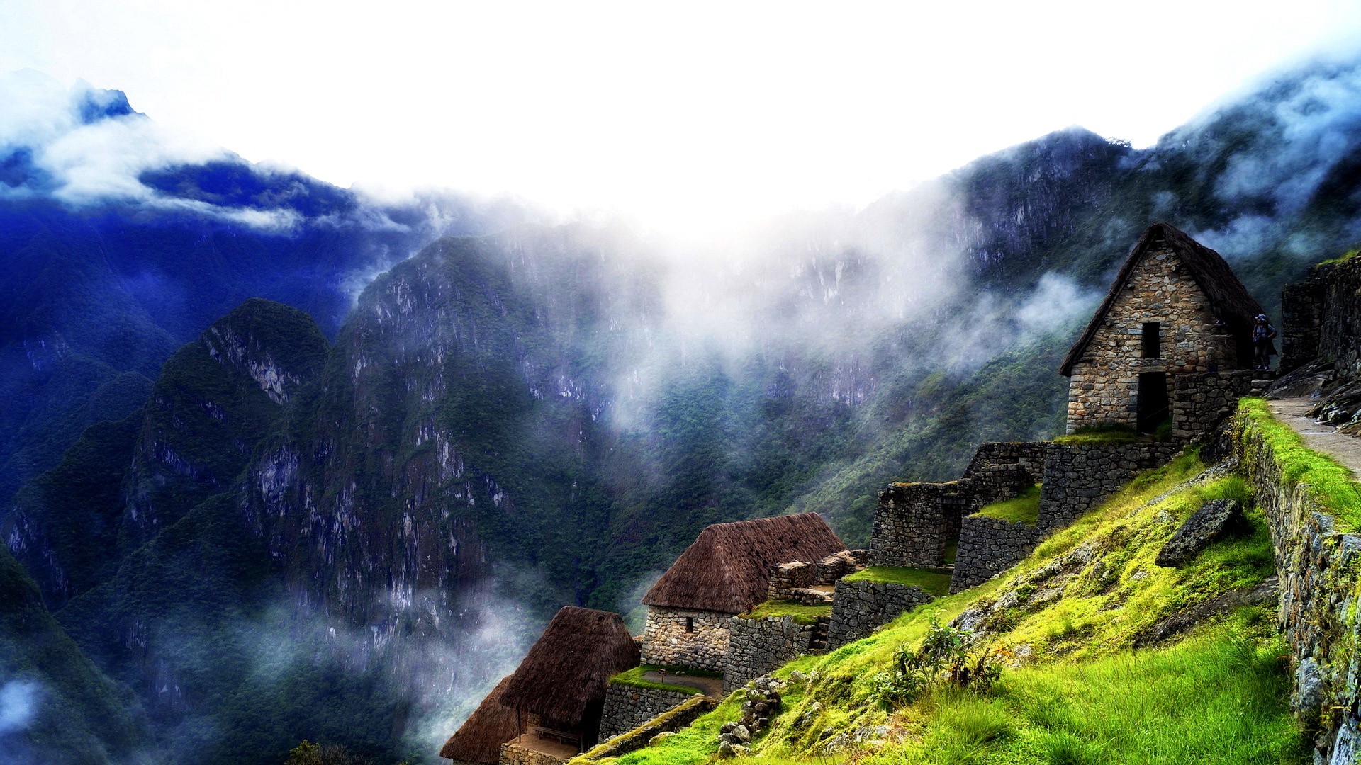 Machu Picchu Mysterious Wallpaper HD