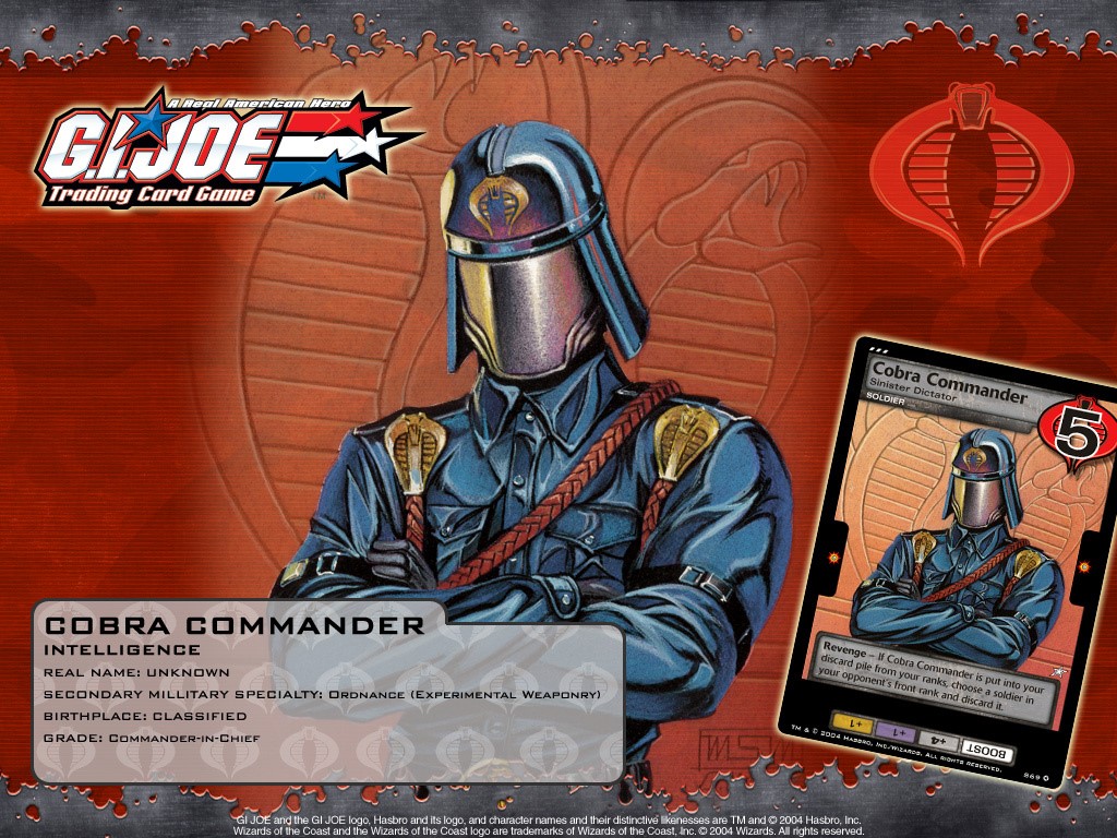 Joe   Cobra Commander Wallpaper wallpaper   ForWallpapercom