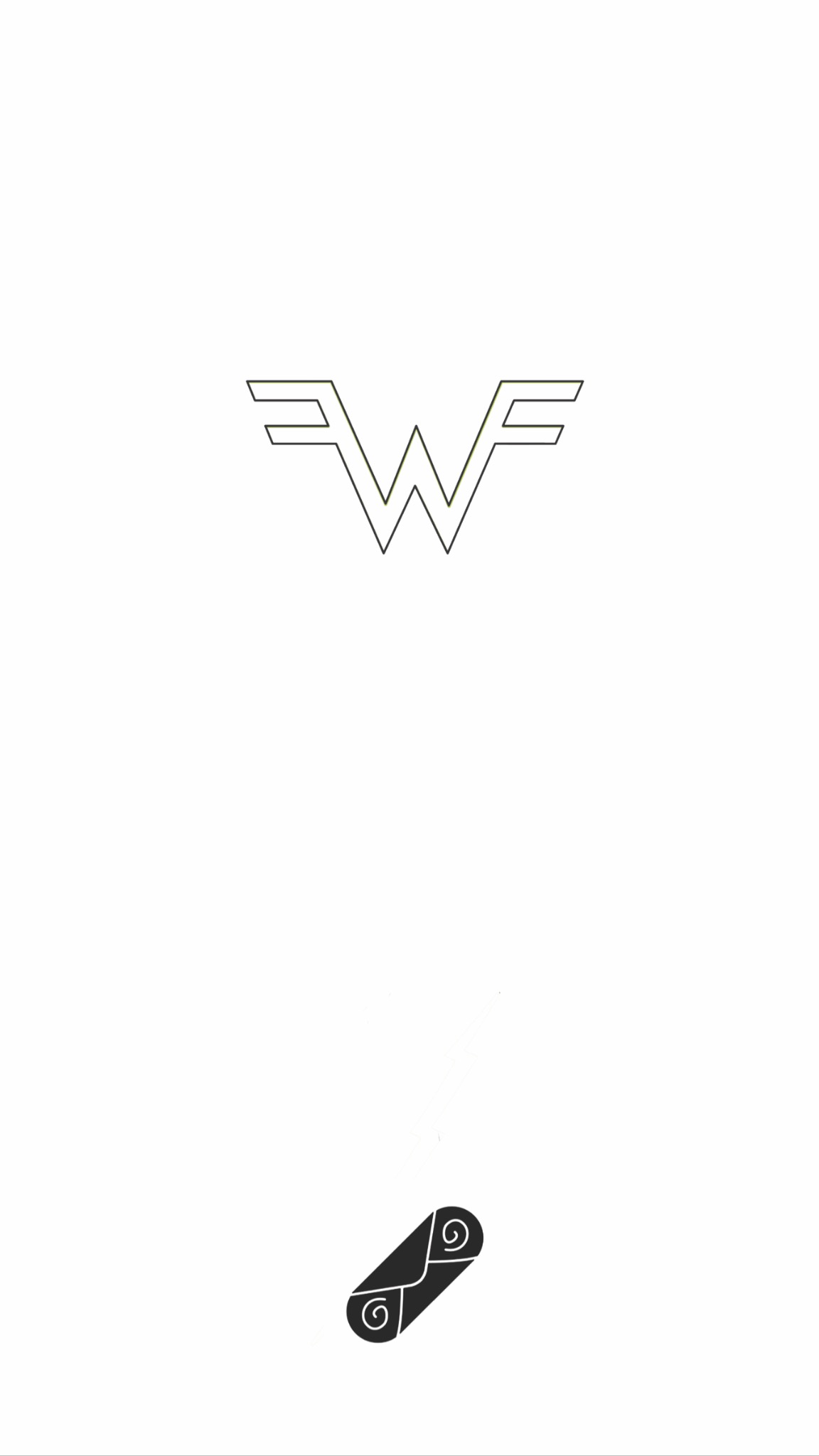Weezer Posters Turned iPhone Background