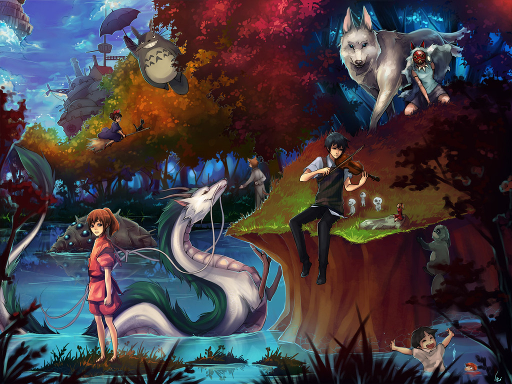 Download Hayao Miyazaki Wallpaper 1024x768 Wallpoper 285801
