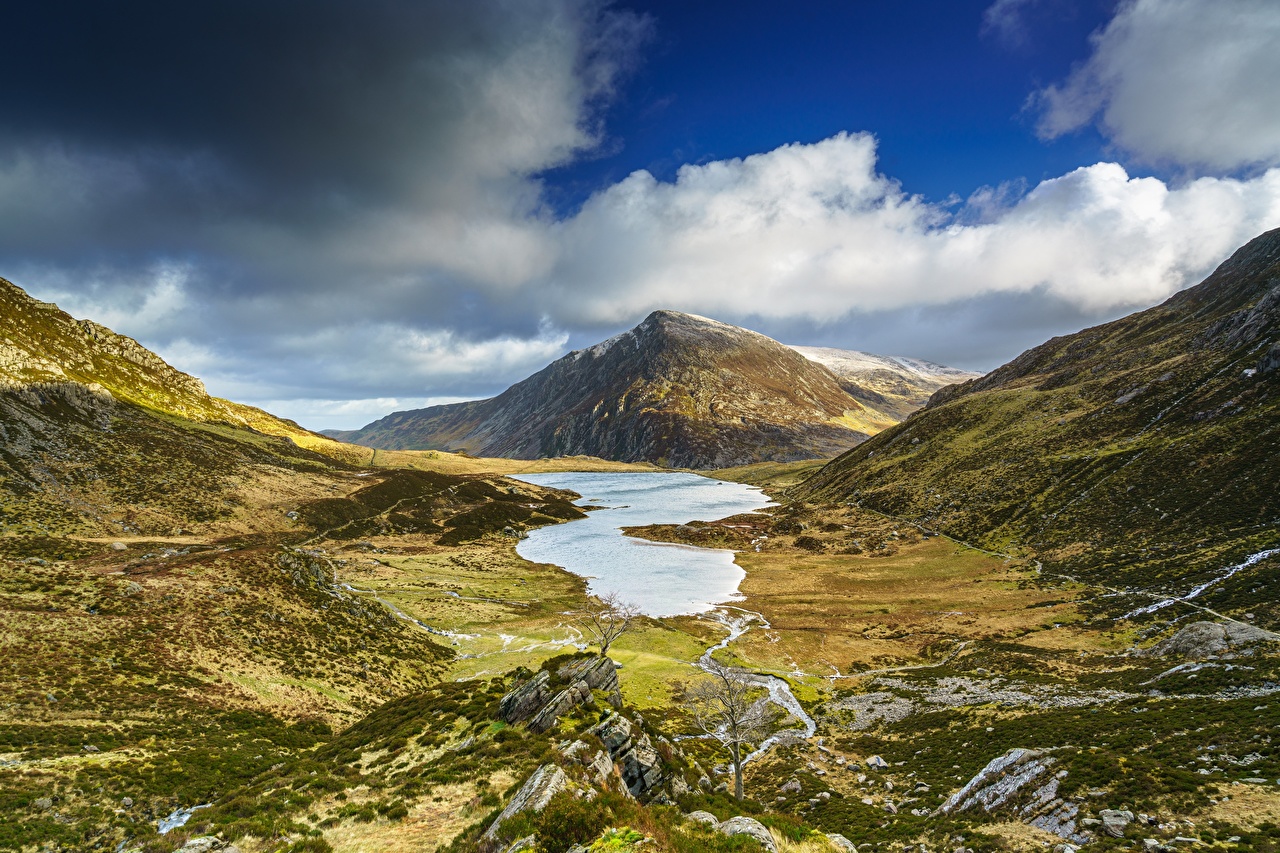 Image Wales United Kingdom Snowdonia National Park Gwynedd Nature