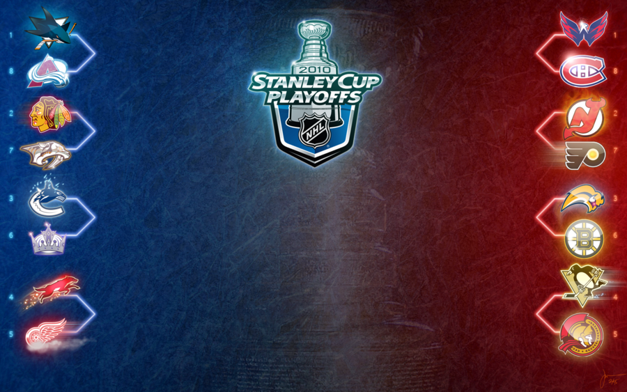 NHL PLAYOFF TREE 2010 ROUND 1 by melies on