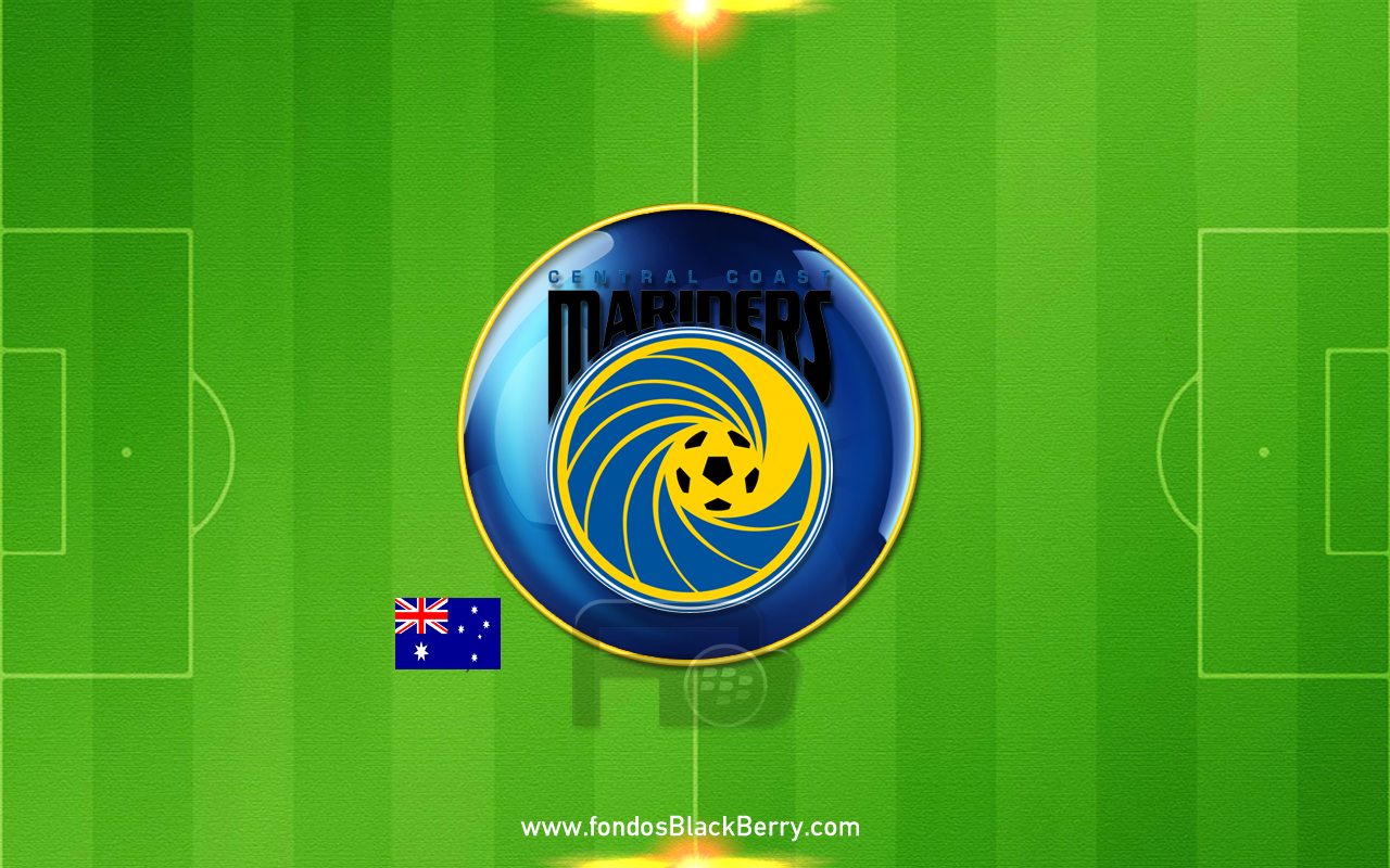 Mariners Fc Logo A League Football Australia Wallpaper