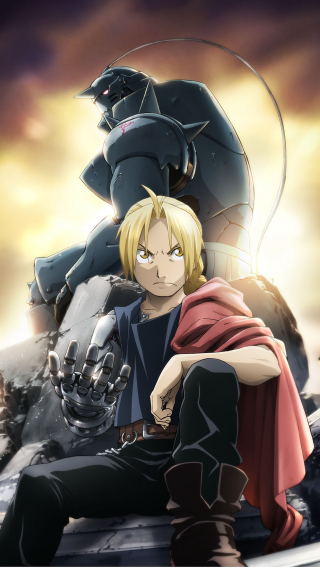 Fullmetal Alchemist Brotherhood Iphone Wallpaper