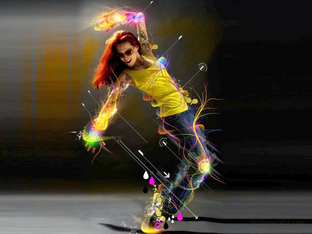 3d Dance HD Wallpaper