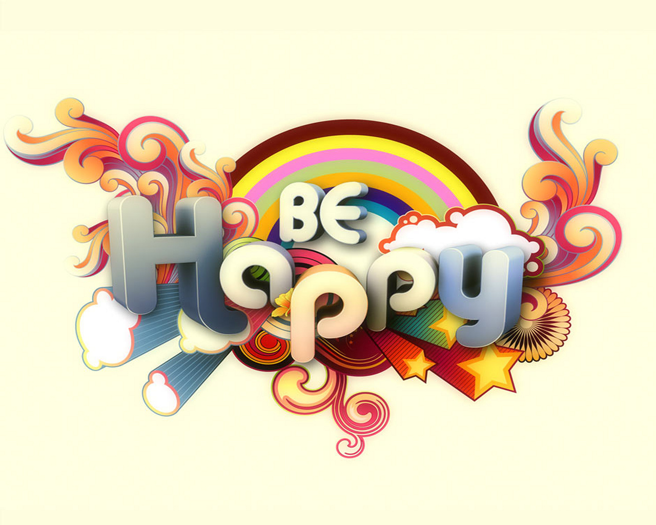 Be Happy Image HD Wallpaper 5d