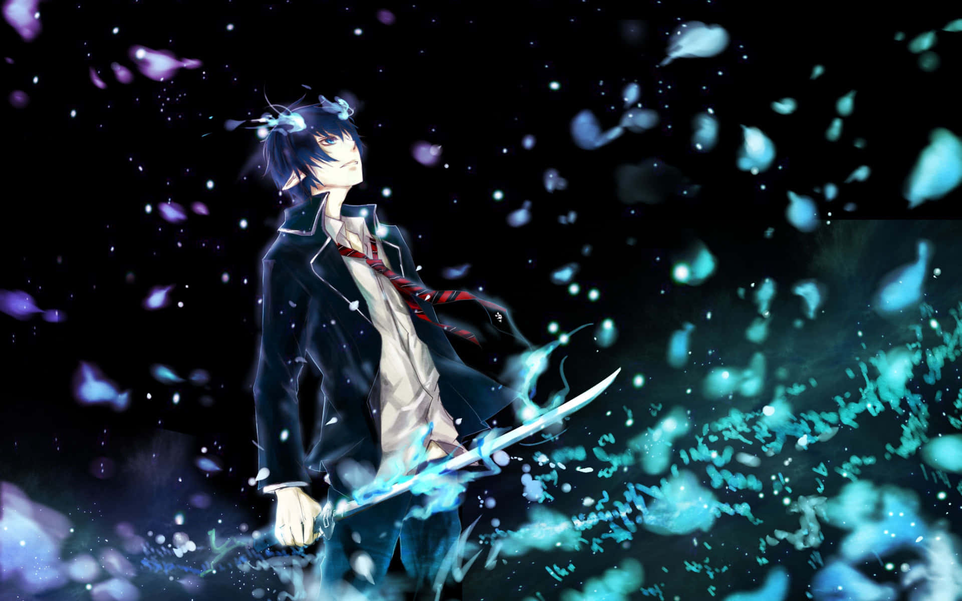 Blue Exorcist Background Wallpaper