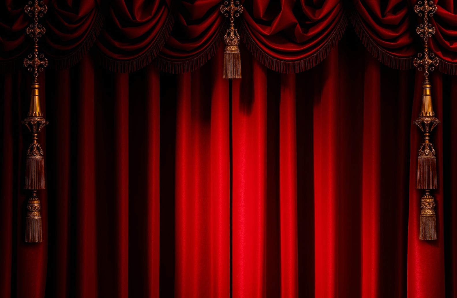 Stage Curtain Wallpaper
