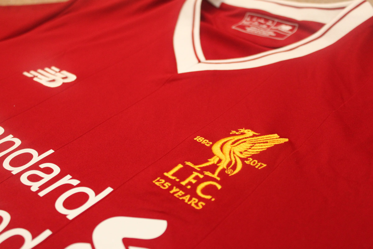 Liverpool S New Home Kit With Year Anniversary