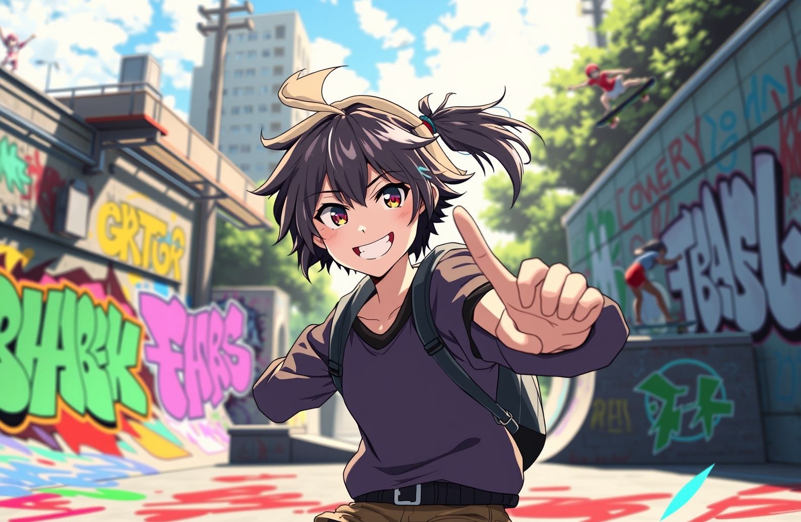 Anime Tomboy Wallpaper