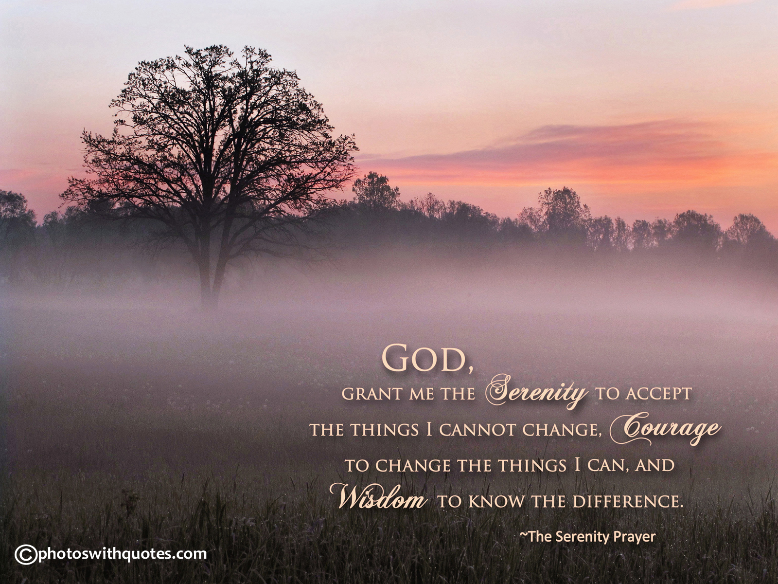 Serenity Prayer Image