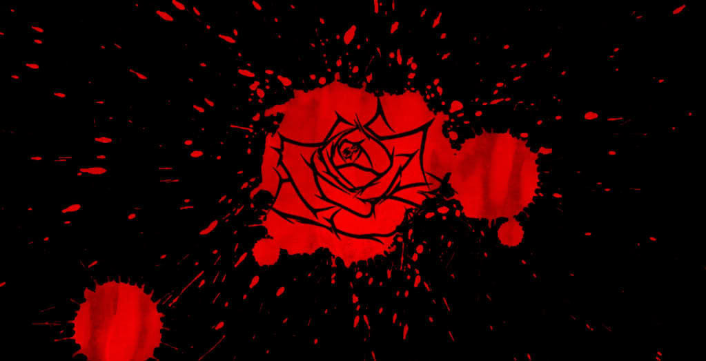 Bleeding Rose Wallpaper