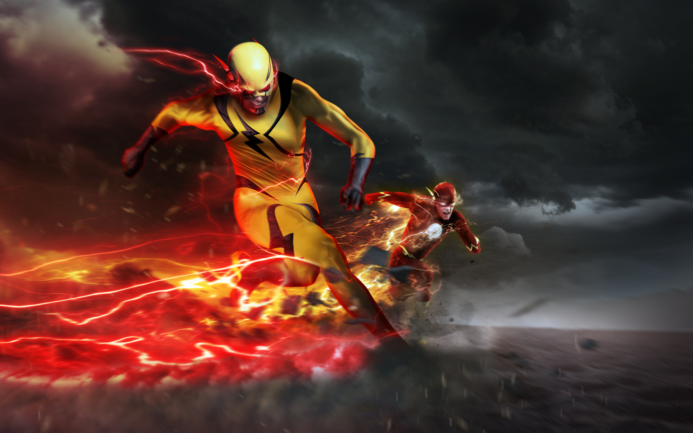 Reverse Flash Eobard Thawne Barry Allen The Dc Ics Art