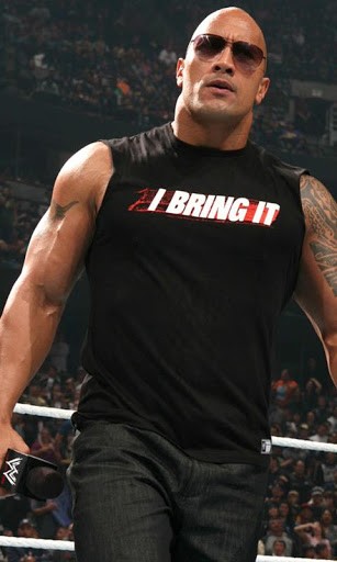 Bigger The Rock Wwe HD Live Wallpaper For Android Screenshot