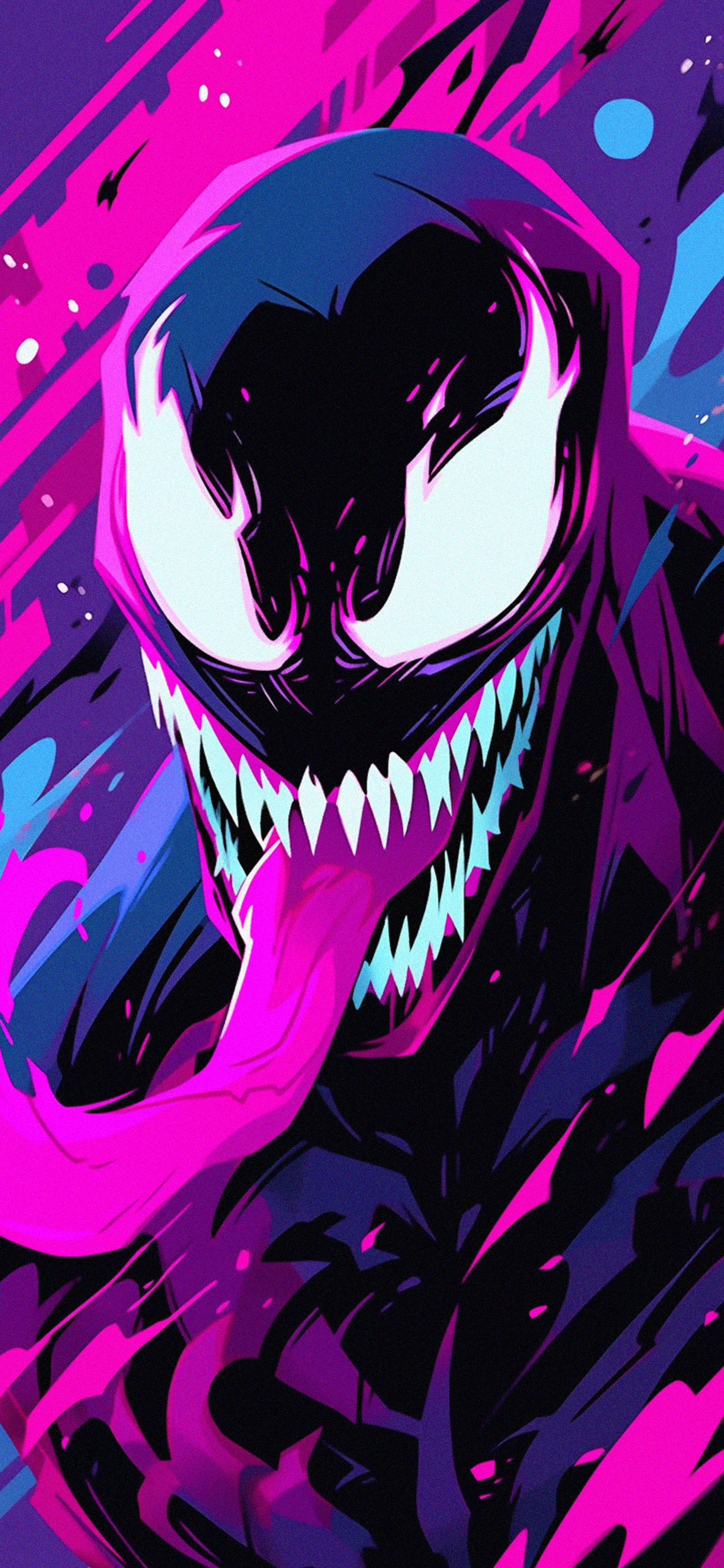 Marvel Venom Colorful Wallpaper
