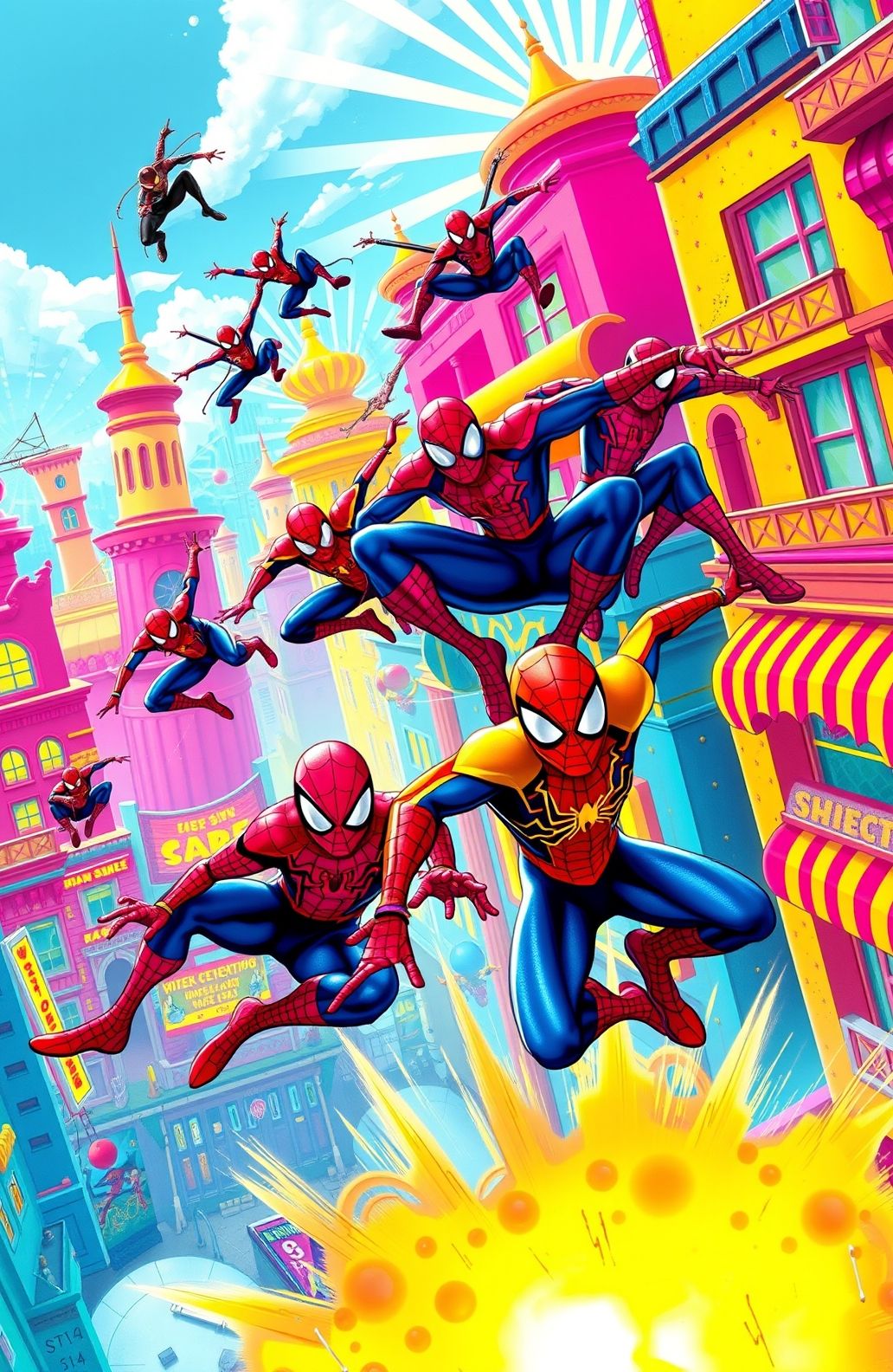 Spider Man Into The Verse Wallpaper