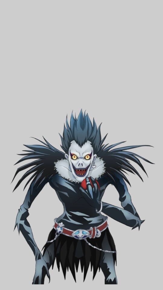 Background Death Note And Ryuk Image Drawing