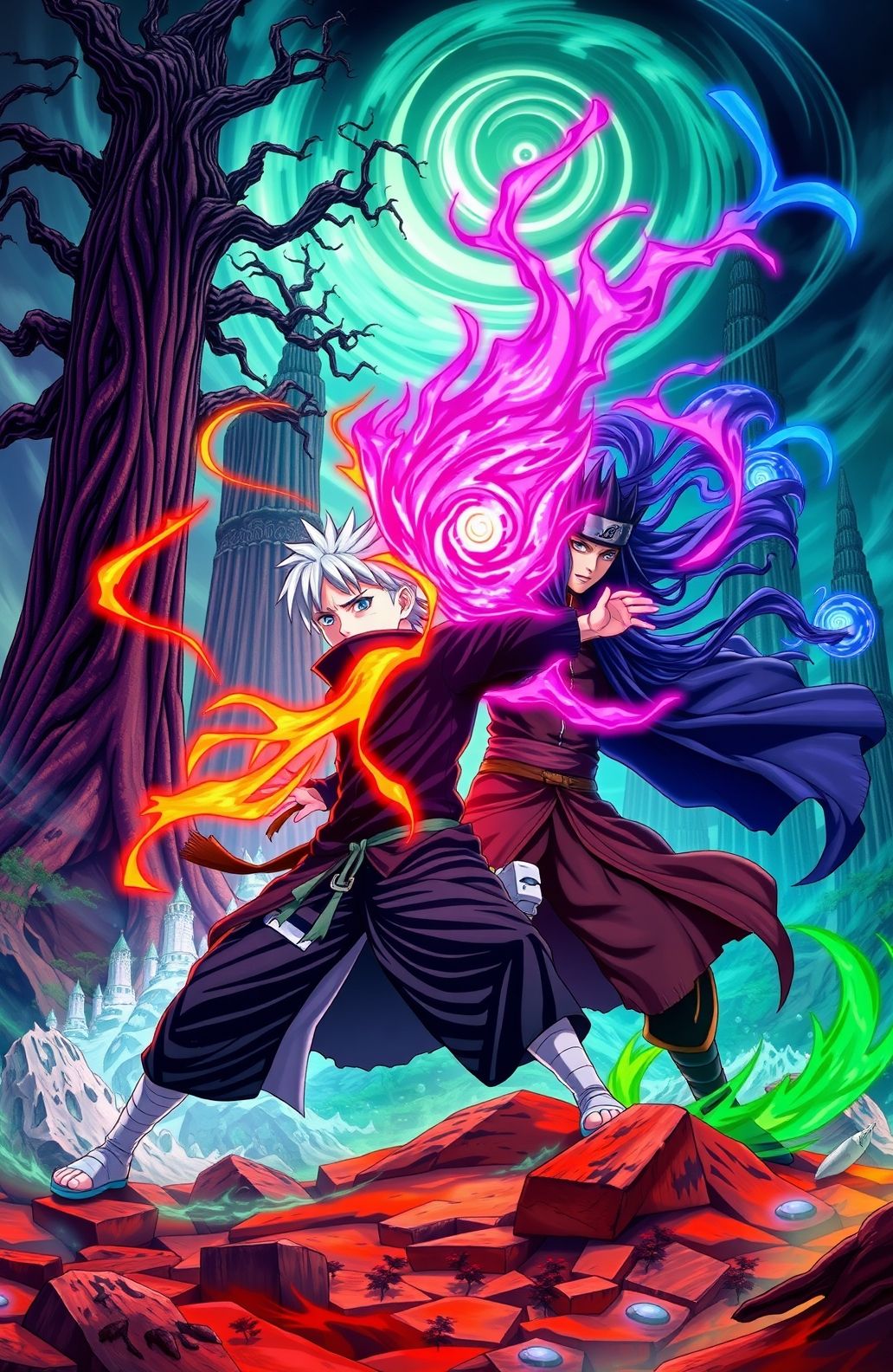 Hashirama And Madara Wallpaper